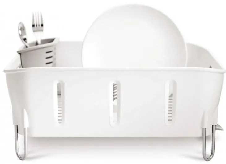 Simplehuman Scurgător de vase Compact, alb
