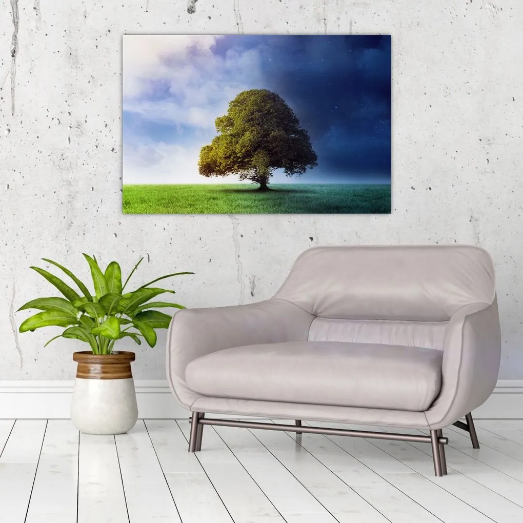 Tablou - Noapte și zi (90x60 cm)