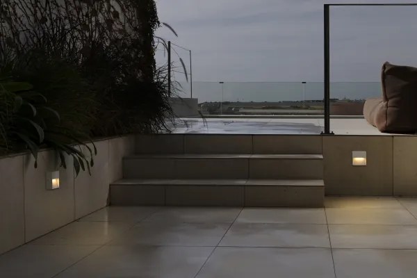 FARO 71964 - Aplica LED pentru scări DUNE LED/3W/230V 2200/2700/3200/4000K IP65 albă