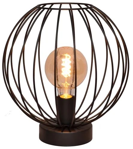 Lampă de masă MERCURE 1xE27/15W/230V neagră