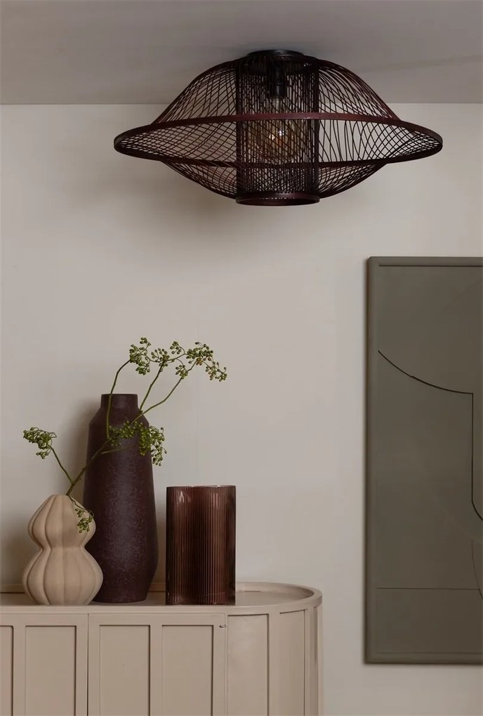Plafoniera Eco, Bambus, Maui visiniu, L