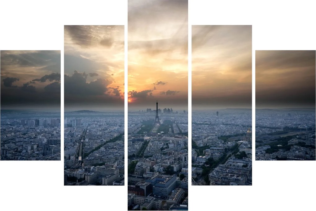 Tabloul - Paris din înâlțime (150x105 cm)