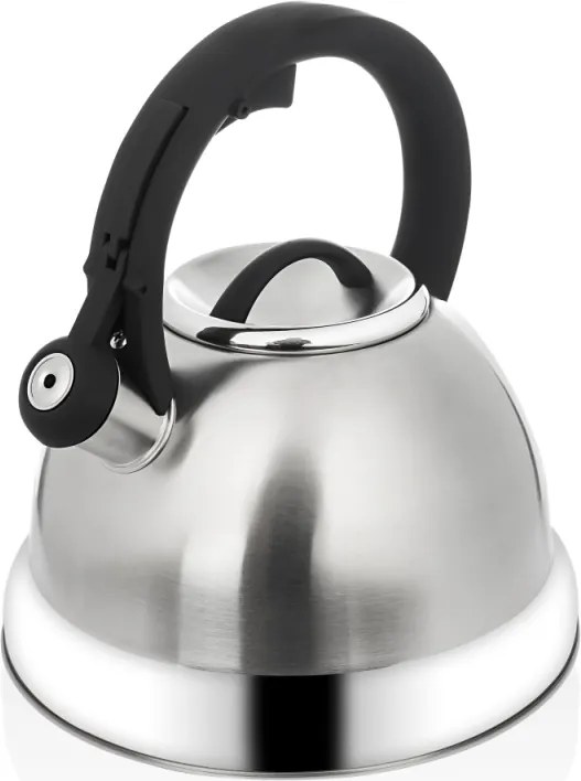 Ceainic cu fluier Zilan ZLN1306 din otel inoxidabil, Compatibil gaz, electric inductie, Capacitate 3.5L