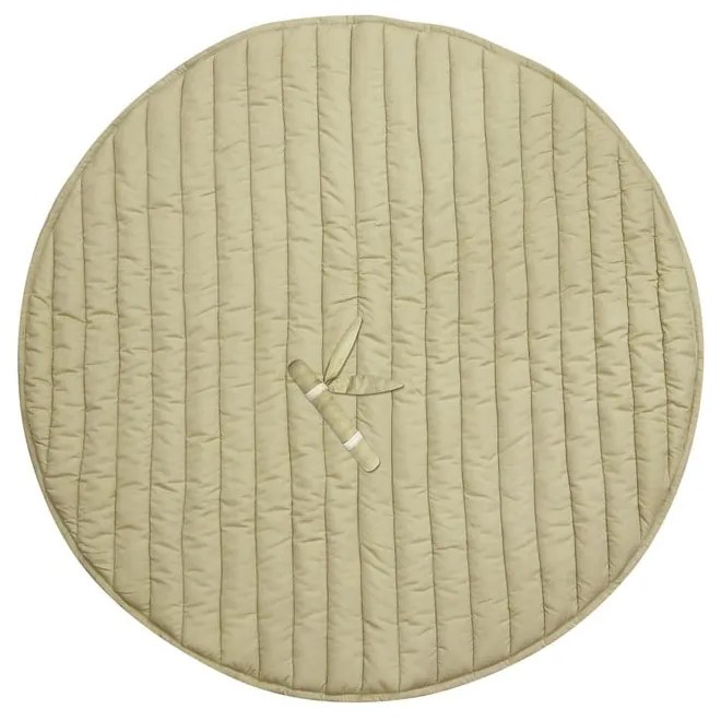 Saltea de joacă pentru copii verde/crem Bamboo Leaf – Lorena Canals