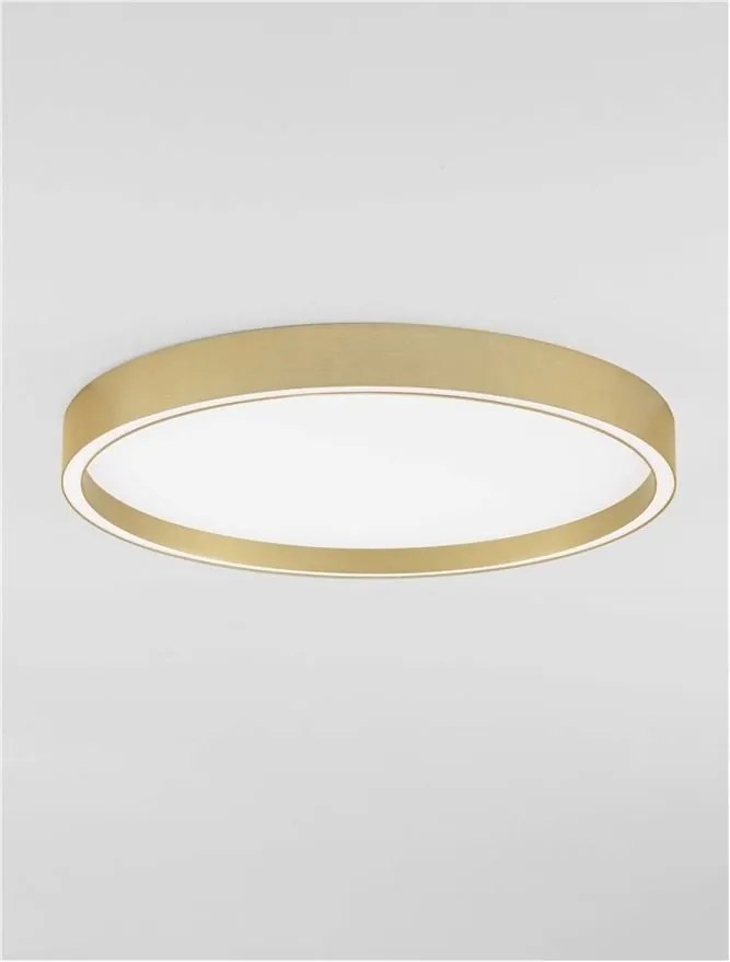 Plafoniera LED design slim ISTOS aurie D-50cm