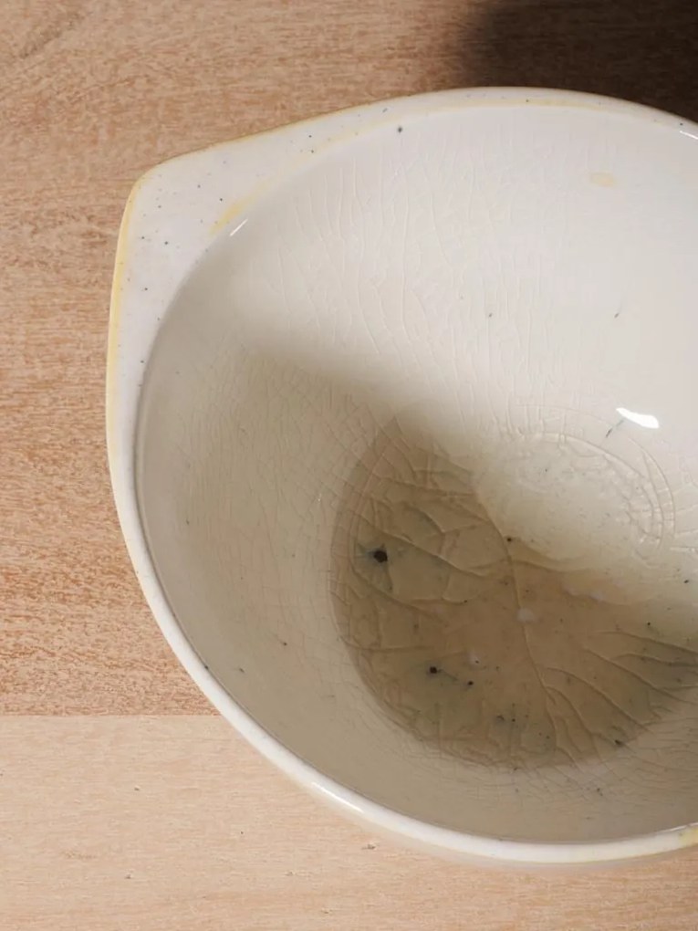 Bol alb din ceramica L20.5cm Varia