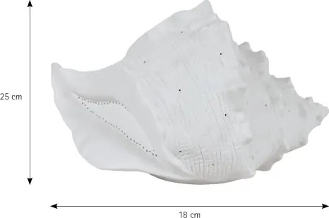 ONLI - Lampă de masă PORCELLANA 1xE14/6W/230V 29 cm scoică