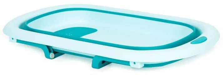 Cada pentru copii cu scurgere pliabilă verde