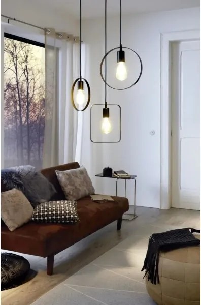 Eglo 49776 - Lustră suspendată pe cablu BEDINGTON 1xE27/60W