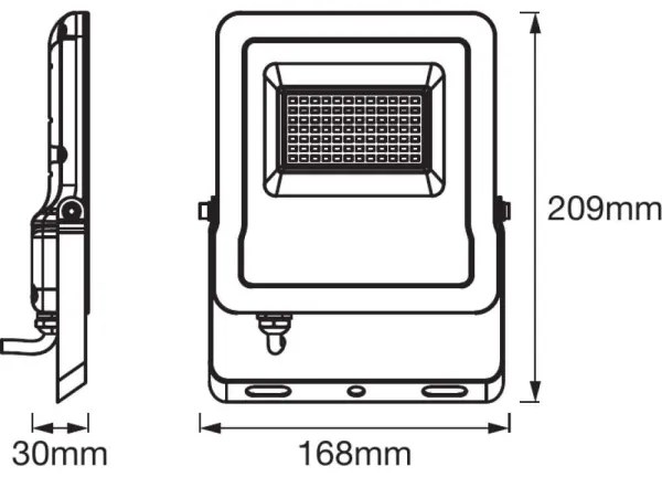 Ledvance - Proiector LED RGB SMART + FLOOD LED/30W/230V IP65 Wi-Fi