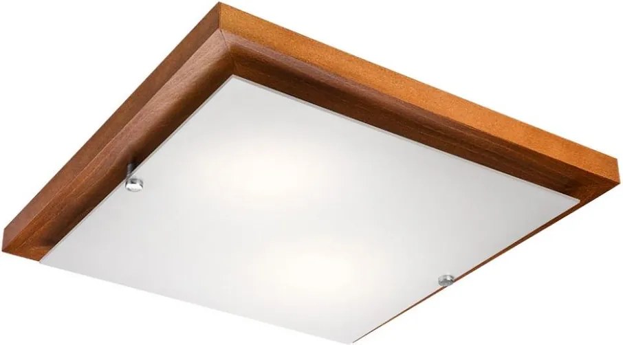 Plafonieră LED 24W/230V, finisaj fag