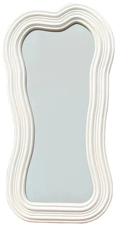 Oglinda de perete decorativa Alice II 100cm alb A-45943 VC