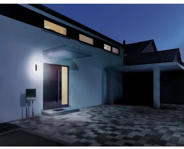 Aplică de exterior L 30 1xE27/60W/230V IP44 antracit Steinel 068882