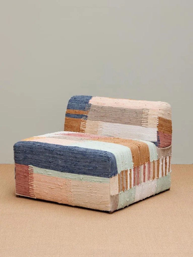 Modul canapea, multicolor, din bumbac, Chindi