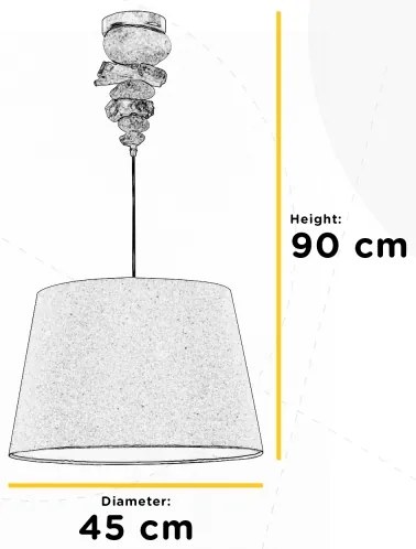 Lustră pe cablu VERA 1xE27/22W/230V ONLI