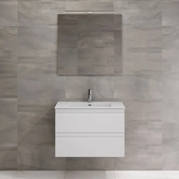 Oglindă de baie BATH DELUXE 01-080-01-58-00 NORDBORG 80x75 cm