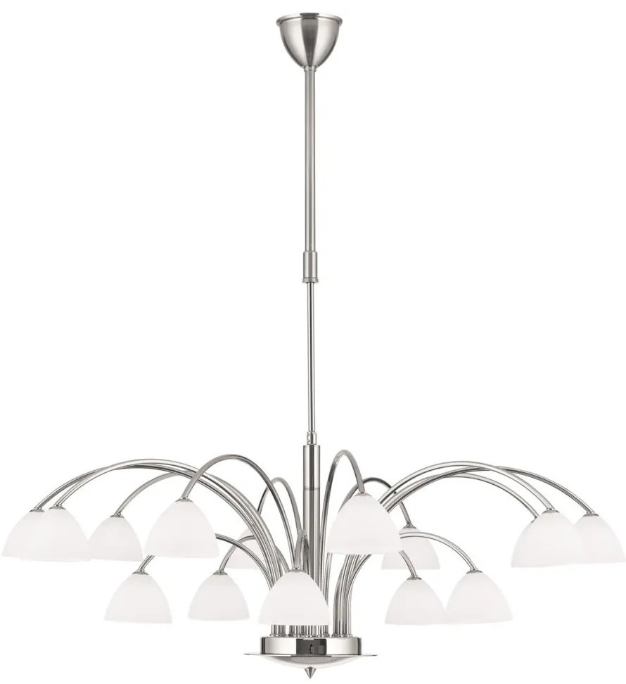 Candelabru 15 brate elegant design modern OPALDESIGN, satin