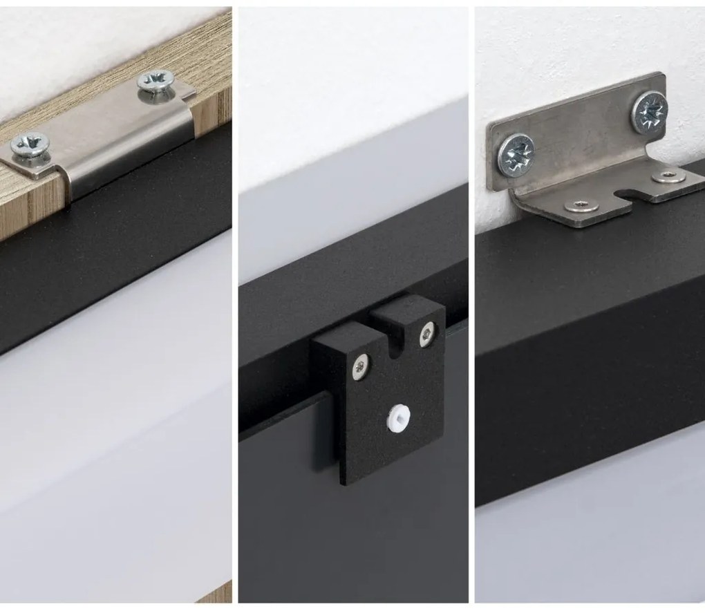 Aplica pentru oglinda baie IP44 HORIZON L-60cm negru