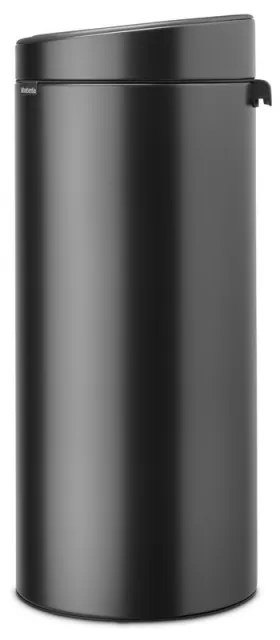 Cos de gunoi Brabantia Touch Bin New 1008860, 30 L, Inchidere silentioasa si lina, Gri inchis