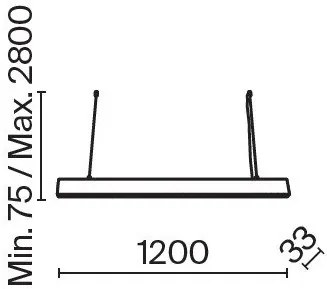 Lustra suspendata design tehnic Points alb