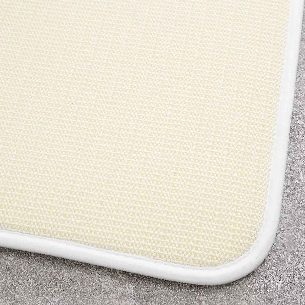 Covorașe de baie albe pentru WC 2 buc. din spumă cu memorie 50x80 cm Anti-Bacterial – Catherine Lansfield