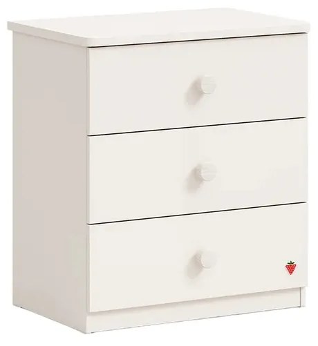 Comoda Line cu 3 sertare pentru camera copii,   Design modern, colectia Varia