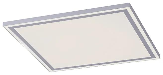 Lampă de tavan alb 46 cm incl. LED și telecomandă - Luntani