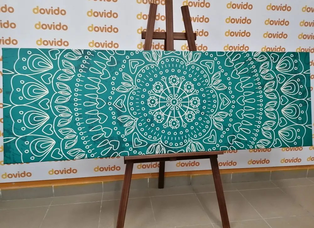 Tablou Mandala desenată manual
