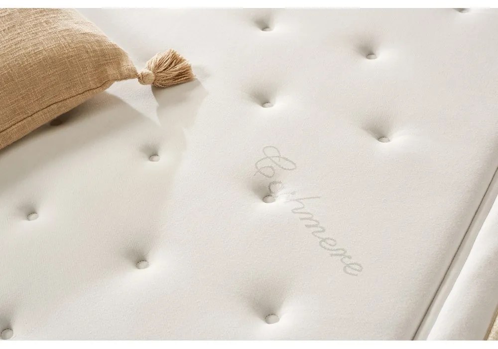 Saltea fermă/mediu-fermă din spumă reversibilă 200x200 cm Premium Cashmere – Moonia