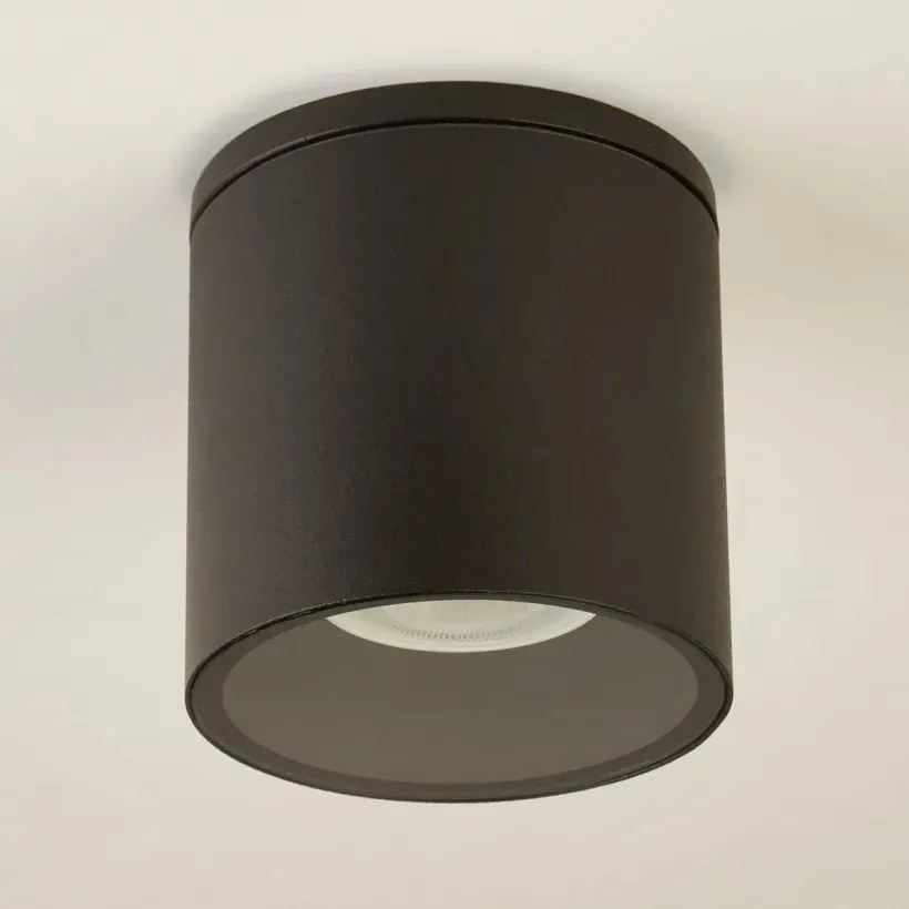 Spot aplicat iluminat exterior IP65 Trafalgar, negru