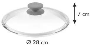 Capac de cuptor Tescoma UNICOVER diam. 28 cm