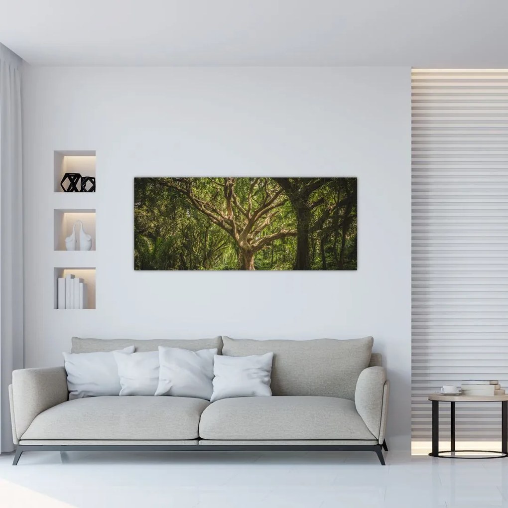 Tablou cu copaci (120x50 cm)