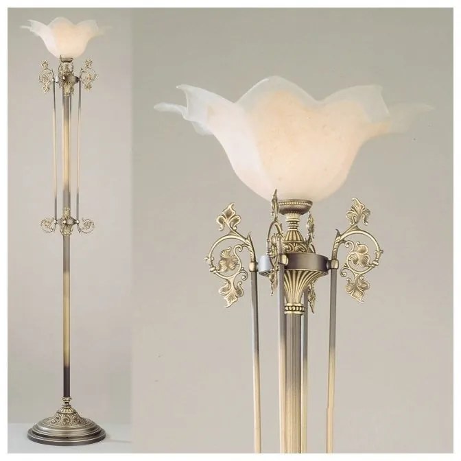 Lampa de podea stil mediteranean clasic de lux Tosca H-185cm
