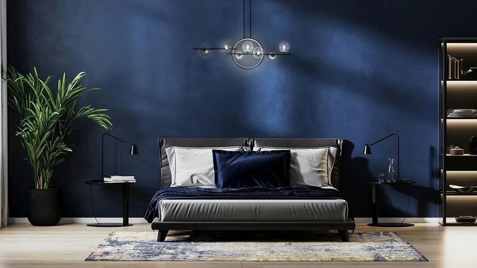 Lustra moderna cu 7 de surse de lumina si LED LINEA TWIN 90