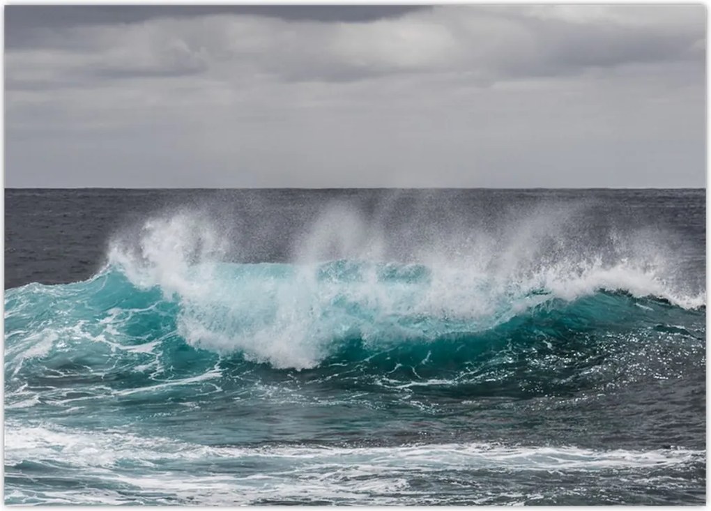 Tablou - Valuri pe ocean (70x50 cm)