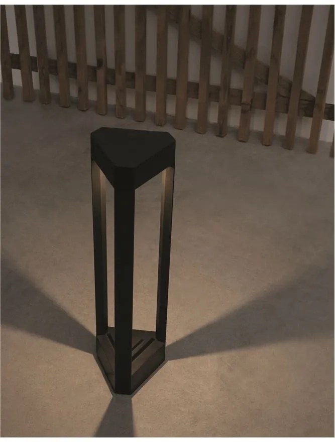 Stalp LED modern pentru iluminat exterior IP54 PAX H-50cm