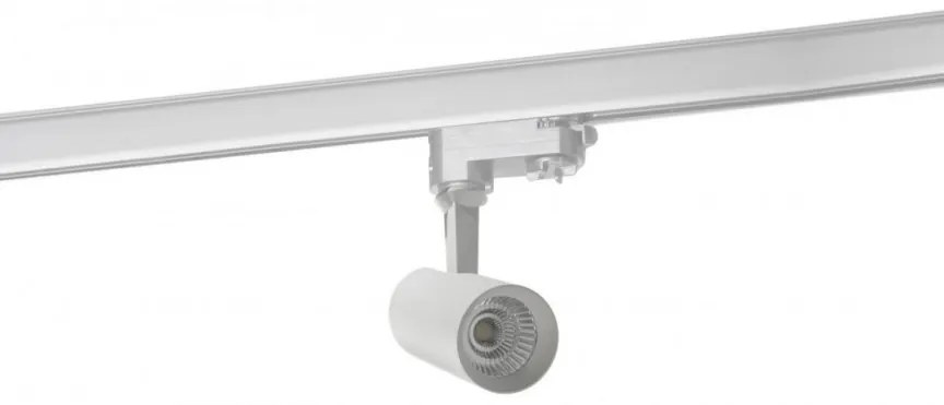 Spot LED directionabil pe sina KIRKE TRACK 3Line CCT 10W alb