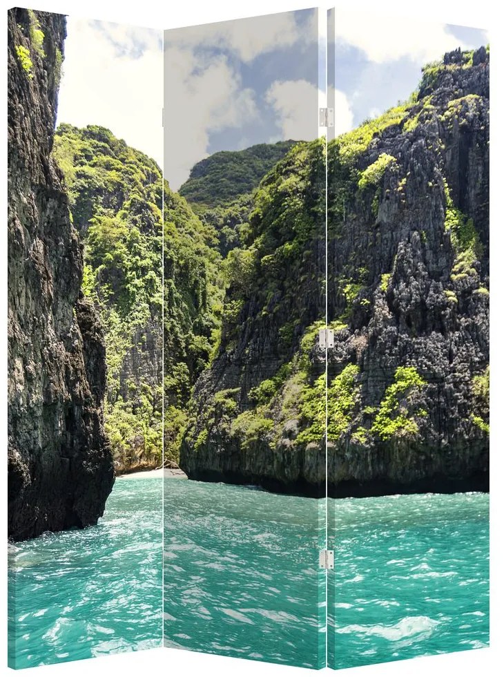 Paravan - Râu montan (126x170 cm)
