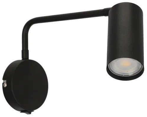 Lampă de perete TINA 1xGU10/15W/230V neagră
