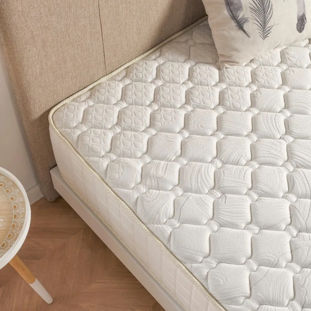 Saltea mediu-fermă/moale din spumă reversibilă/termoregulatoare 200x200 cm Olympus Gel – Moonia