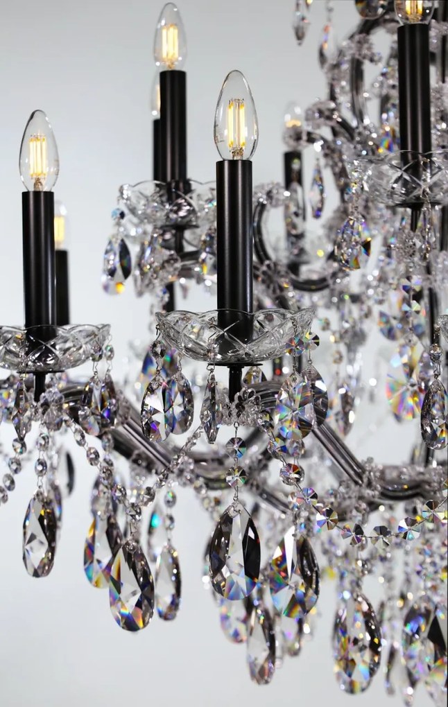 Candelabru Cristal Bohemia Exclusive 24 brate MARIA TEREZIA 75