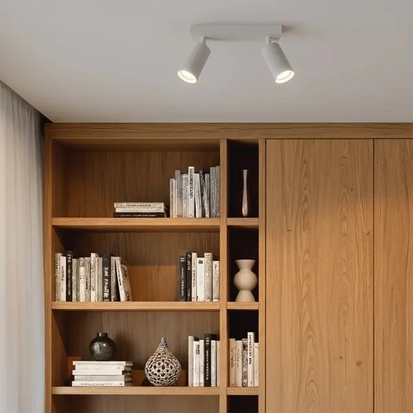 Brilagi - Spot modern SELE 2xGU10/30W/230V alb