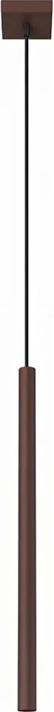 Sollux SL.2145 - Lustră suspendată pe cablu PASTELO 1xG9/8W/230V maro