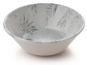 Set de masă, 18 piese, gri, din porțelan