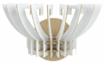 Aplica de Perete 209-TB2, Soclu E27, Max 45 - 60W, Culoare Alb