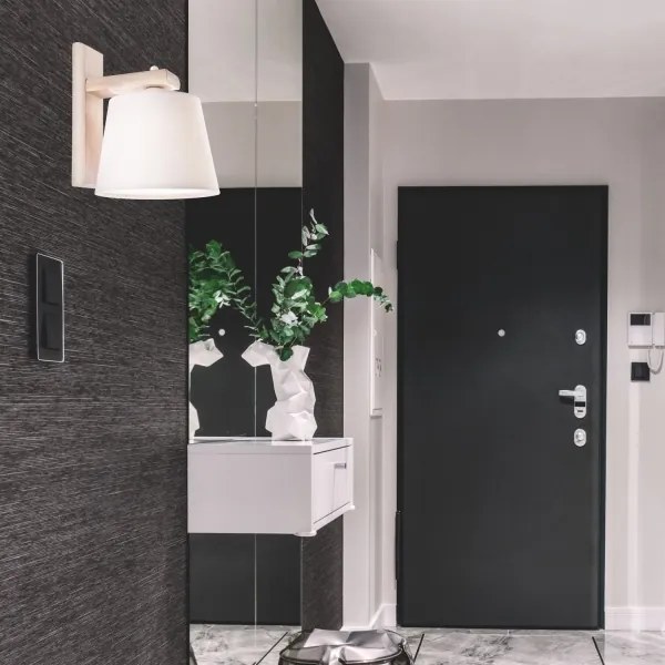 Aplica de perete 1xE27/60W/230V stejar