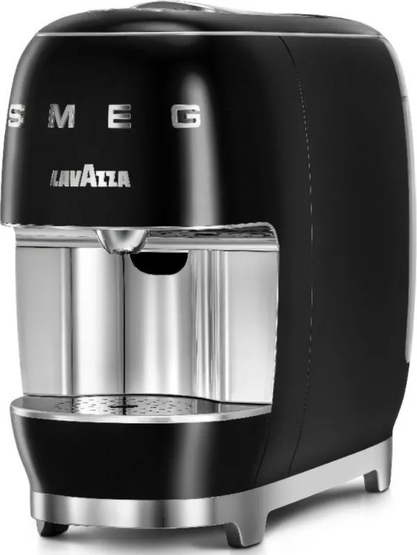 Espresor cu capsule SMEG Lavazza A Modo Mio LM200, 1250 W, 10 bar, 0,9 l, Incalzire rapida, Negru