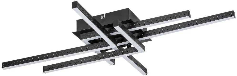 Plafoniera LED design modern Casimir negru