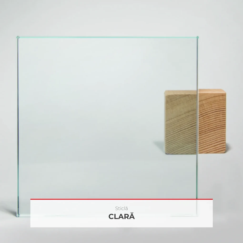 Usa de interior cu luminator cu geam si supra lumina Alb, 250 - 500 mm, 700, 950 - 1200 x 2080, Nu, Clara