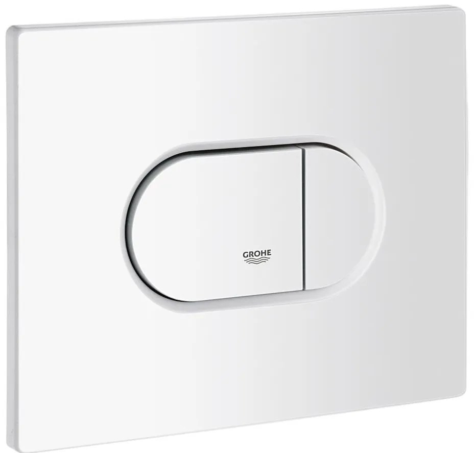 GROHE 38858SH0 - Placă de acționare ARENA COSMOPOLITAN 156 × 197 mm alb